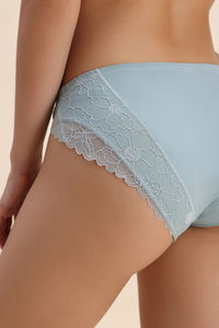 Zivame La Flamme Low Rise Full Coverage Bikini Panty - Grey Mist — thumbnail 5